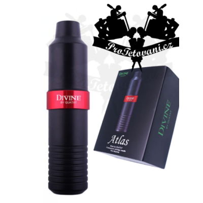 Rotační tetovací strojek QUATAT DIVINE RED