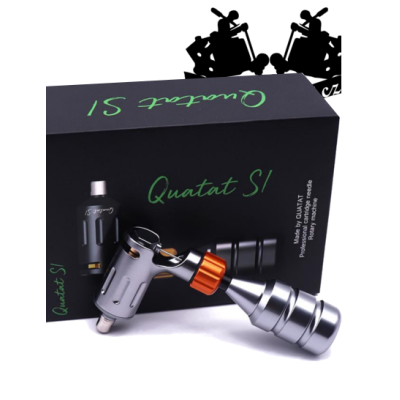 Rotační tetovací strojek QUATAT S1 SILVER