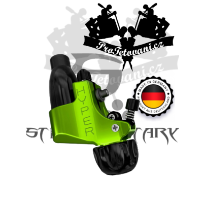 Rotační tetovací strojek STIGMA HYPER V4 GREEN