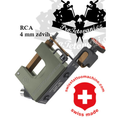 Rotační tetovací strojek SWISSTATTOOMACHINE B2 Spirit RCA