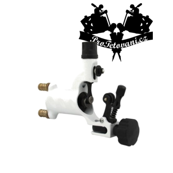 Rotační tetovací strojek White Fly a tetovací grip