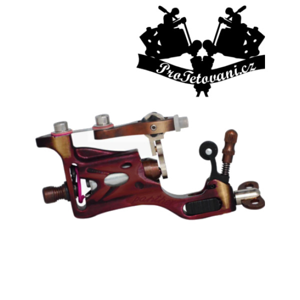 Rotační tetovací strojek Red Panter a tetovací grip