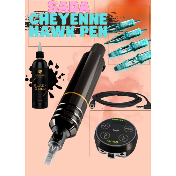 Rotační tetovací sada CHEYENNE HAWK PEN