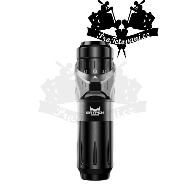 Rotační tetovací strojek Dragonhawk Batfen s nastavitelným zdvihem 2,4 až 4,2 mm