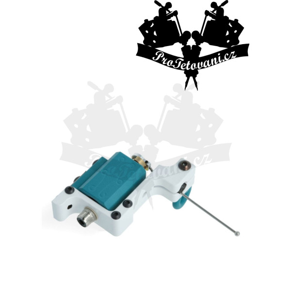 Rotační tetovací strojek Johnsons irons Dotti sea blue White