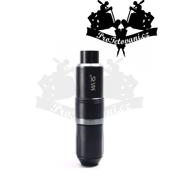 Rotační tetovací strojek MARS SPIN BLACK s nastavitelným zdvihem