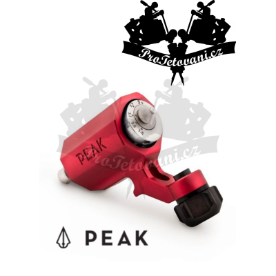 Rotační tetovací strojek PEAK NEBULA RED Direct Drive