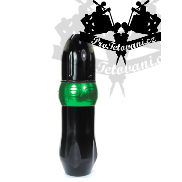 Rotační tetovací strojek PEN Rocket Green