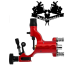 Rotační tetovací strojek Red Fly s RCA i clip cord konektorem a tetovací grip Rotační tetovací strojek Red Fly s RCA i clip cord konektorem a tetovací grip