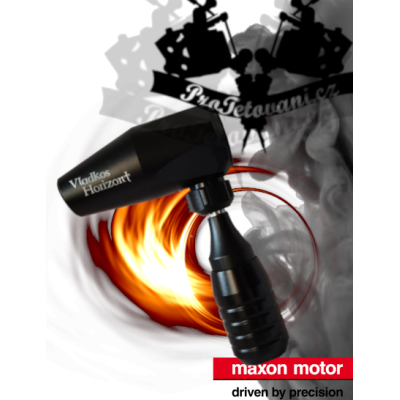 Rotační tetovací strojek Vladkos Horizont Maxon Black 