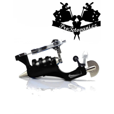 Rotační tetovací strojek Black Ribs a tetovací grip