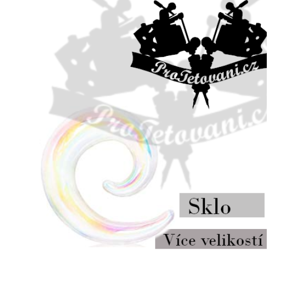 Roztahovák spirála Unicorn Glass