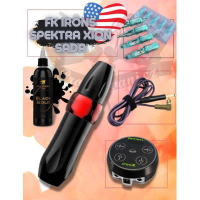 Rotační tetovací sada FK IRONS SPEKTRA XION RUBY PROFESSIONAL