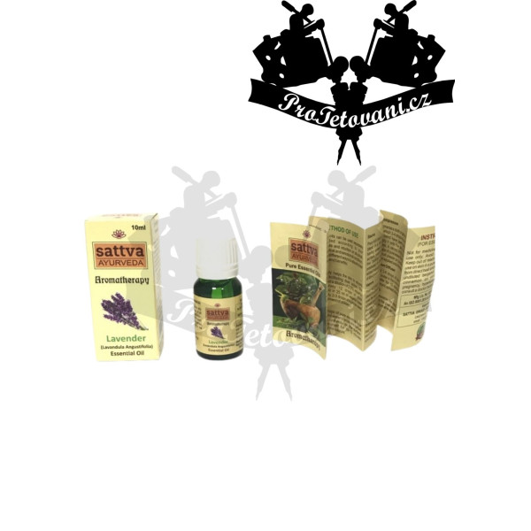 Sattva ájurvédský esenciální olej Levandule 10 ml