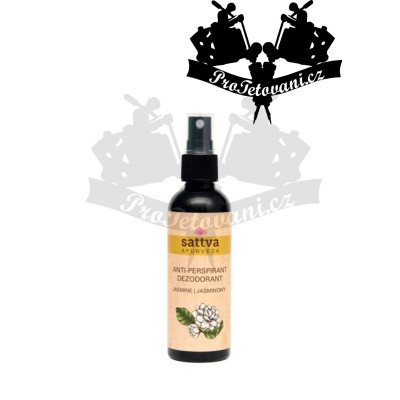 Sattva ájurvédský přírodní antiperspirant deodorant na vodní bázi JASMINE 80 ml