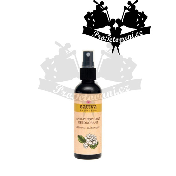 Sattva ájurvédský přírodní antiperspirant deodorant na vodní bázi JASMINE 80 ml