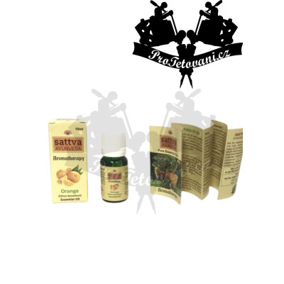 Sattva ájurvédský esenciální olej Pomeranč 10 ml