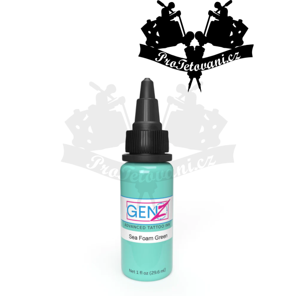 Intenze GEN-Z Sea Foam Green 30ml tetovací barva