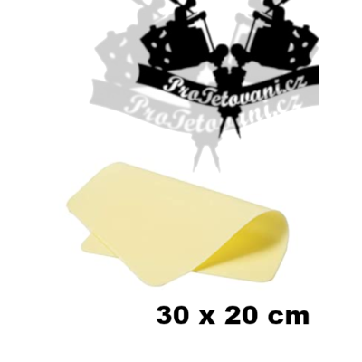 Silikonová trénovací tetovací kůže větší 30x20cm