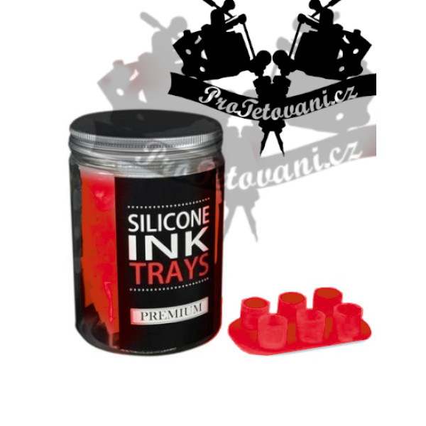 Silikonové plata kelímku pro tetování RED BOX