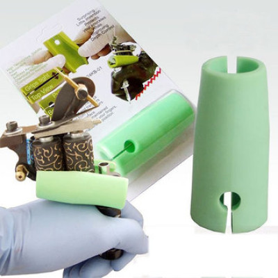 Silikonový návlek na tetovací strojek GREEN