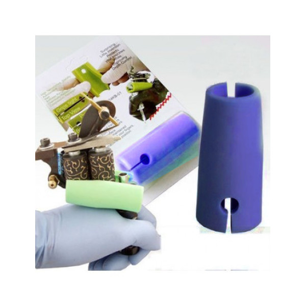 Silikonový návlek na tetovací strojek BLUE
