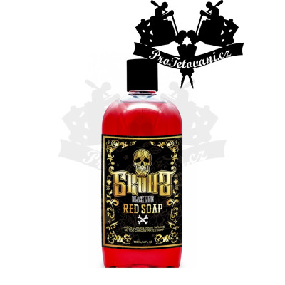 SKULLS BLACKLINE RED SOAP MÝDLOVÝ KONCENTRÁT 500 ML
