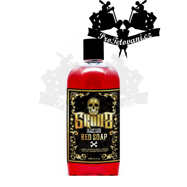 SKULLS BLACKLINE RED SOAP MÝDLOVÝ KONCENTRÁT 500 ML