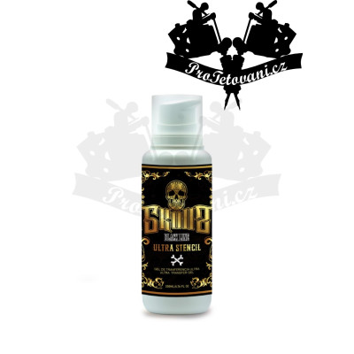Skulls Blackline Stencil přenašeč tetovacích motivů 100 ml