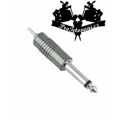 Spínač tetovacího zdroje Stříbrný