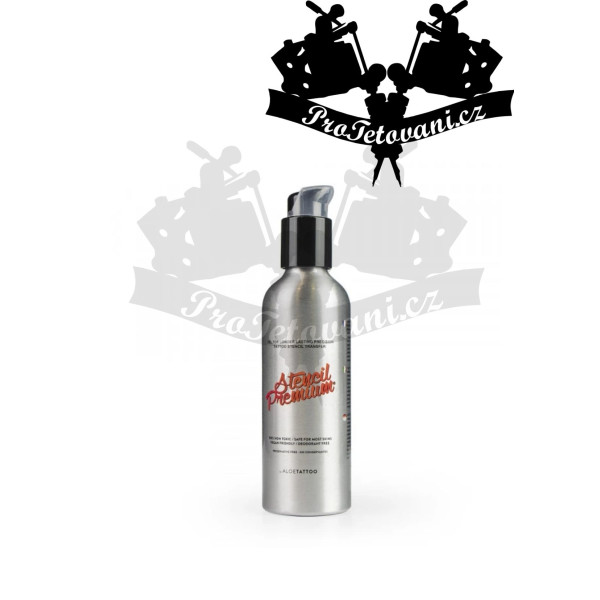 Stencil Premium gel Aloe Vera přenašeč tetovacích motivů 100 ml s pumpičkou