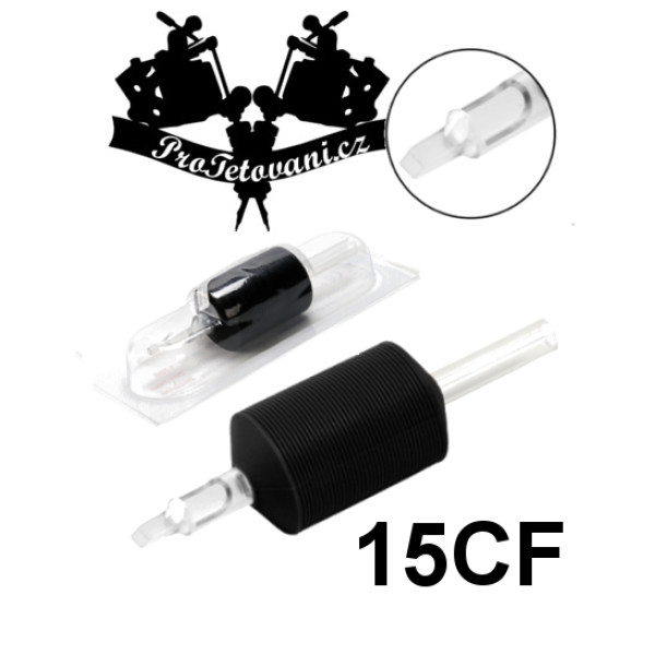 Sterilní tetovací grip s tipem 15CF