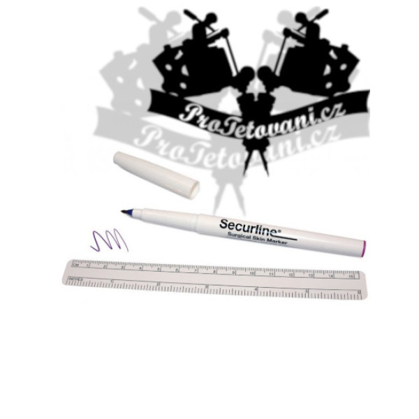 Sterilní fix pro nákres motivů na kůži SECURLINE