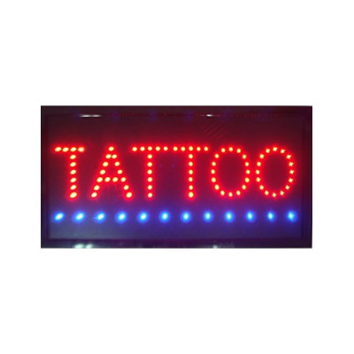 Svítící LED tabule Tattoo