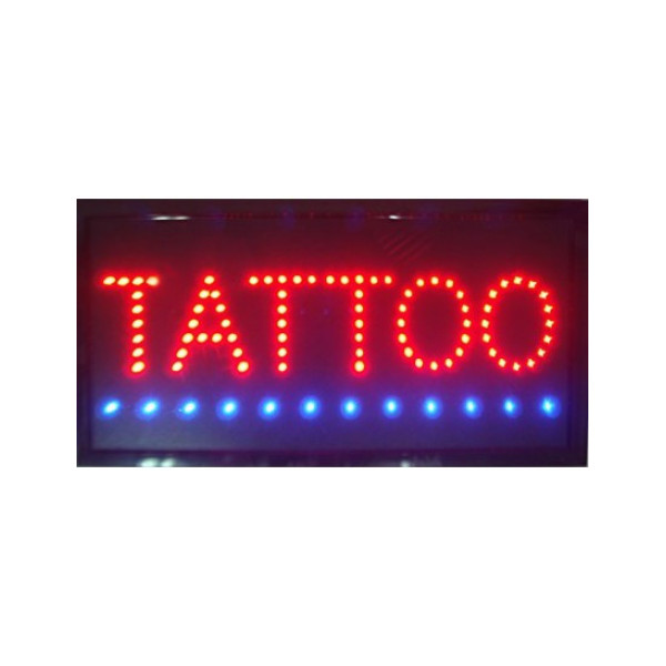 Svítící LED tabule Tattoo