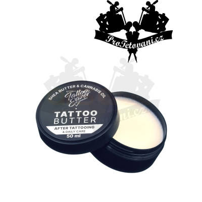 TATTOO EAZER Máslo na tetování bambucké máslo a konopný olej 50 ml