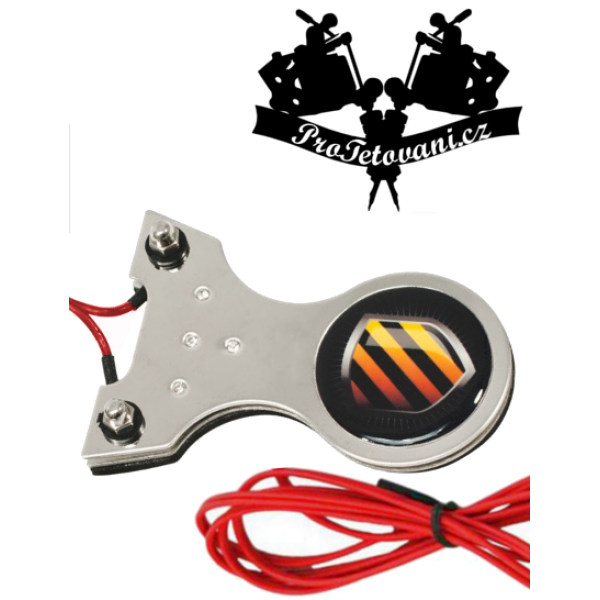 Nožní pedál Shield Red pro tetovací strojky