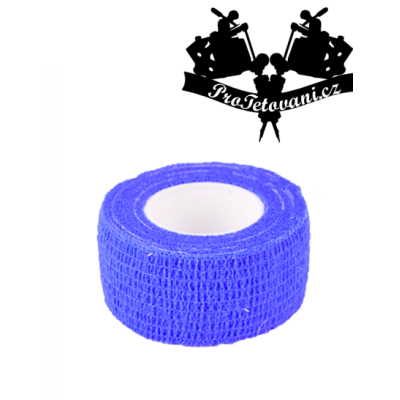 Tetovací bandáž tenká modrá
