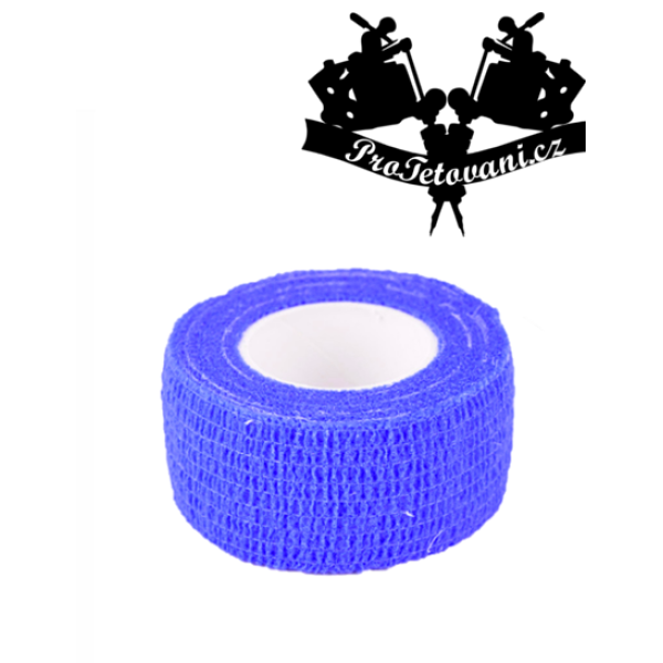 Tetovací bandáž tenká modrá