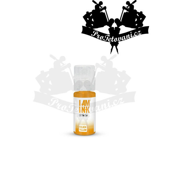 Tetovací barva I AM INK Golden Yellow 10 ml