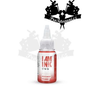 Tetovací barva I AM INK HOCCAIDO ORANGE 30 ml