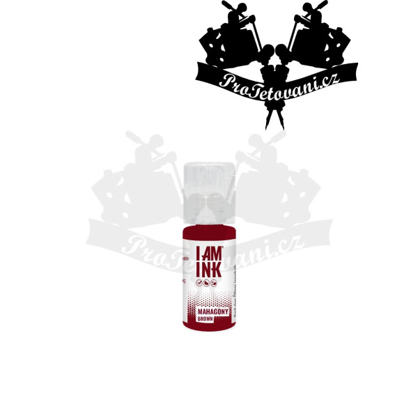Tetovací barva I AM INK Mahagony Brown 10 ml