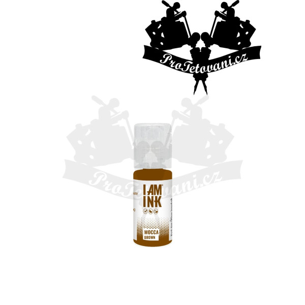 Tetovací barva I AM INK Mocca Brown 10 ml