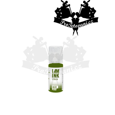 Tetovací barva I AM INK Olive Green 10 ml