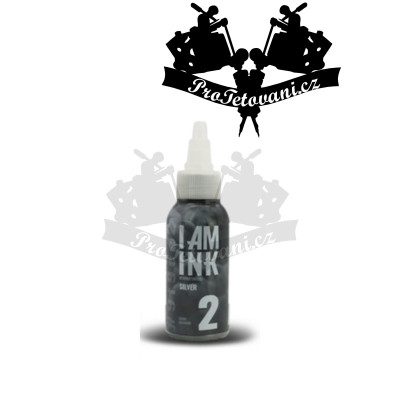 Tetovací barva I AM INK second generation SILVER 2 50 ML