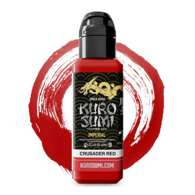 Tetovací barva Kuro Sumi Imperial - Crusader Red 44 ml
