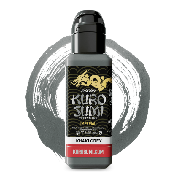 Tetovací barva Kuro Sumi Imperial - Khaki Grey 44 ml