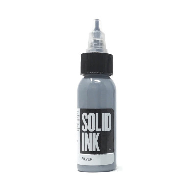 Umělecká barva Solid Ink Silver 30ml
