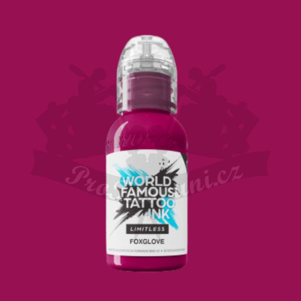 Tetovací barva World Famous Limitless FOXGLOVE 30 ml REACH 2023