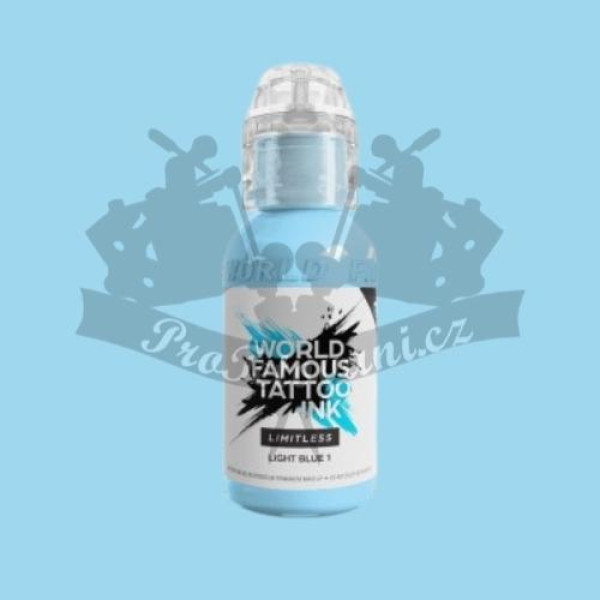 Tetovací barva World Famous Limitless LIGHT BLUE 1 30 ml REACH 2023